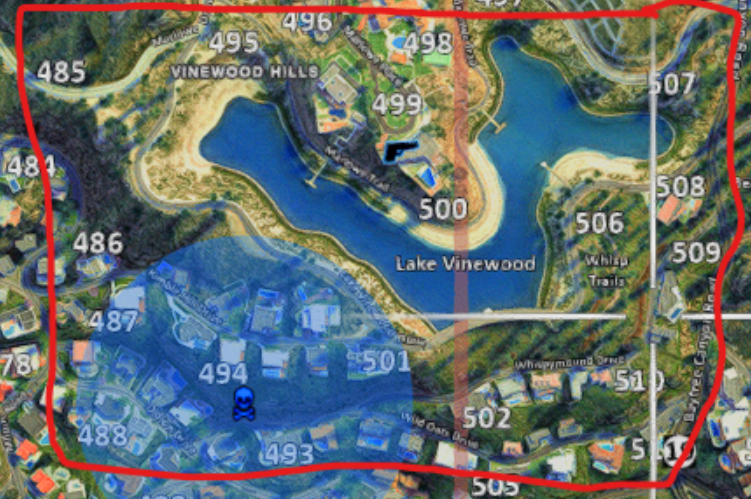 Zona rau famata Vinewood